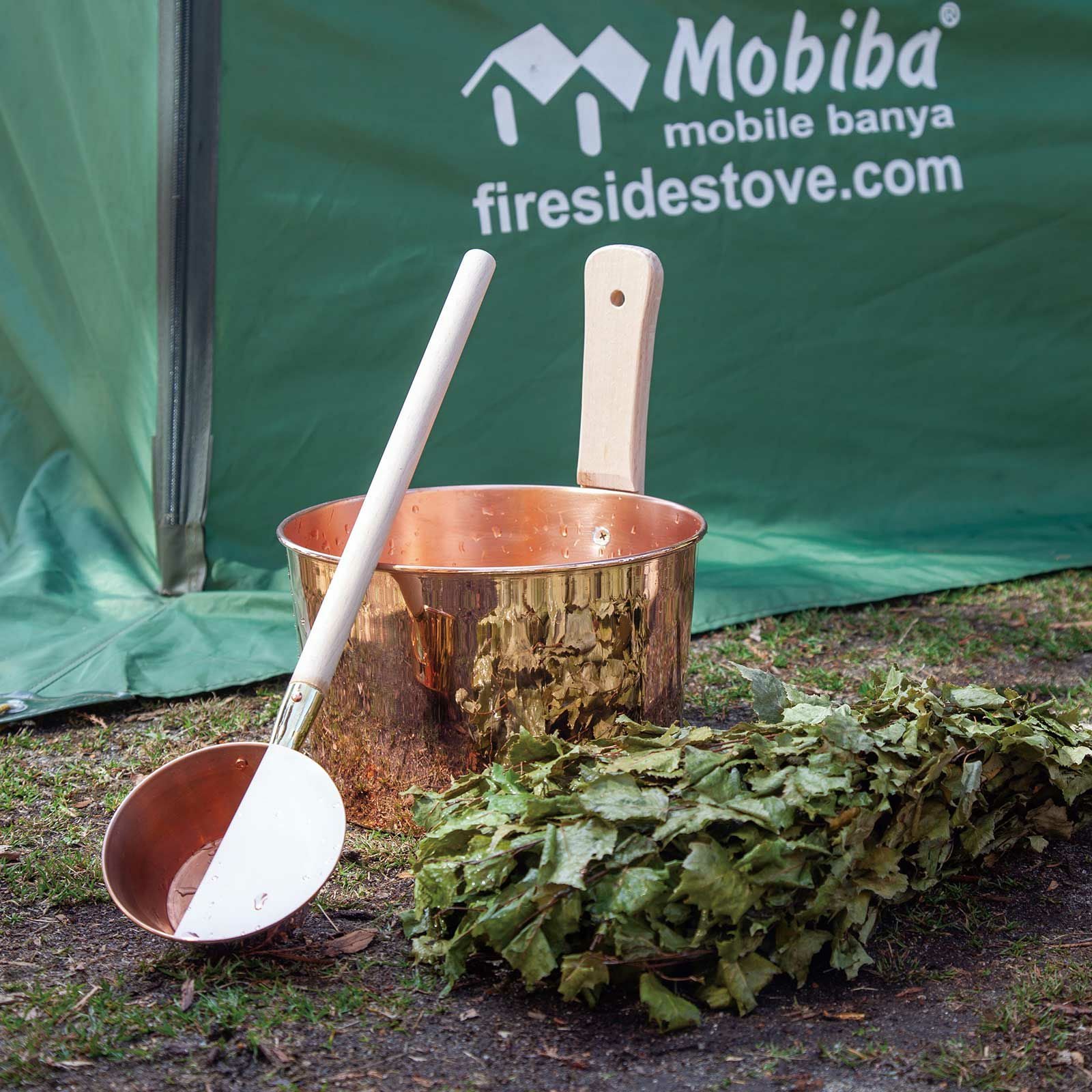 コッパーロウリュひしゃく | ファイヤーサイド公式オンラインストア