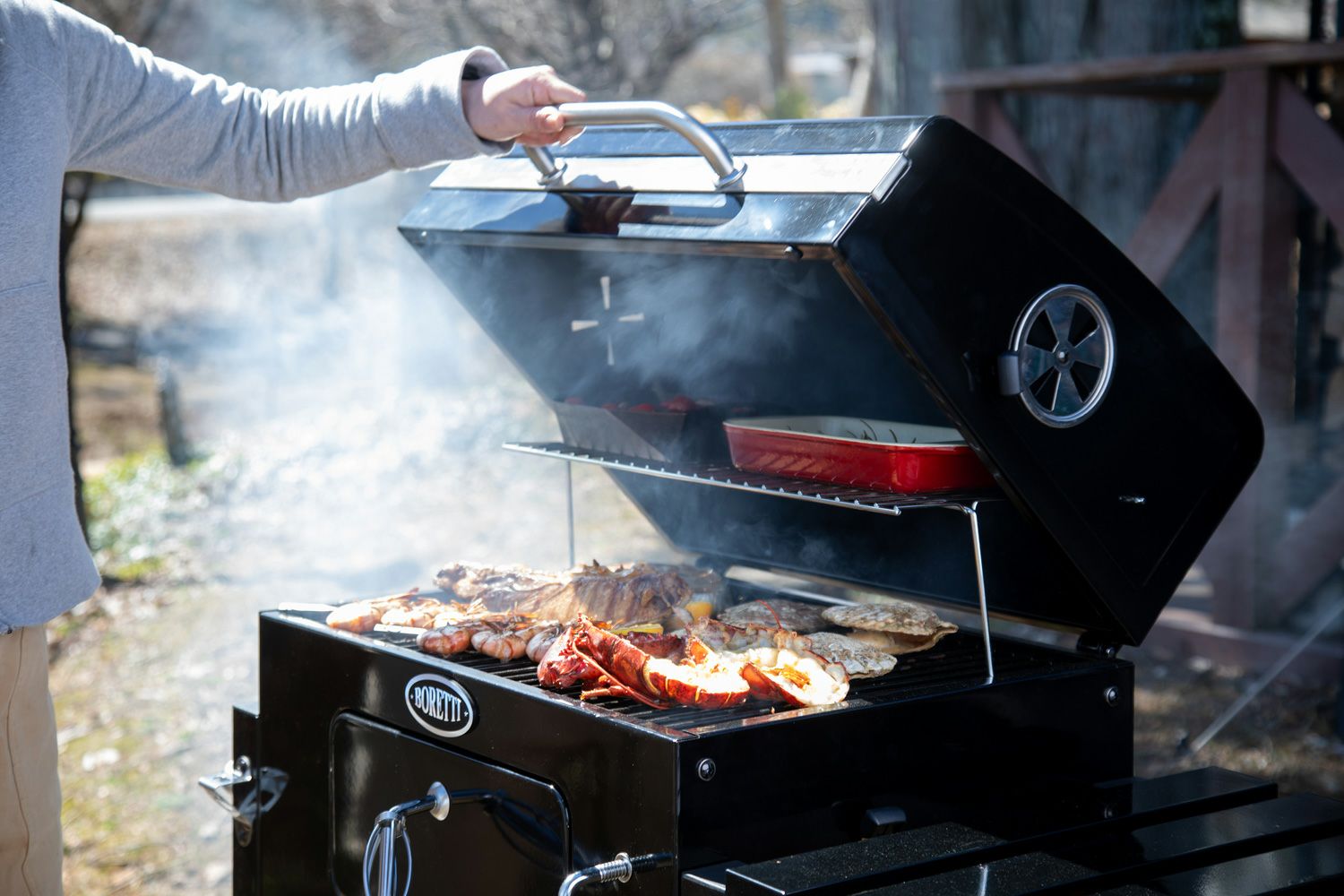 ボレッティ(BORETTI) BBQGRIL カーボーン ブラック カーボーン | ファイヤーサイド公式オンラインストア